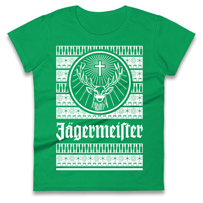 Jagermeister Christmas Ladies T Shirt
