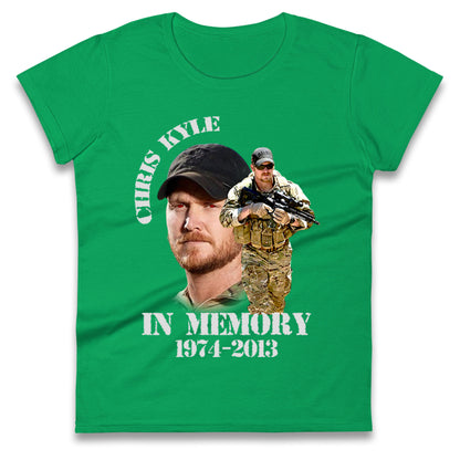 Chris Kyle Memorial Ladies T Shirt