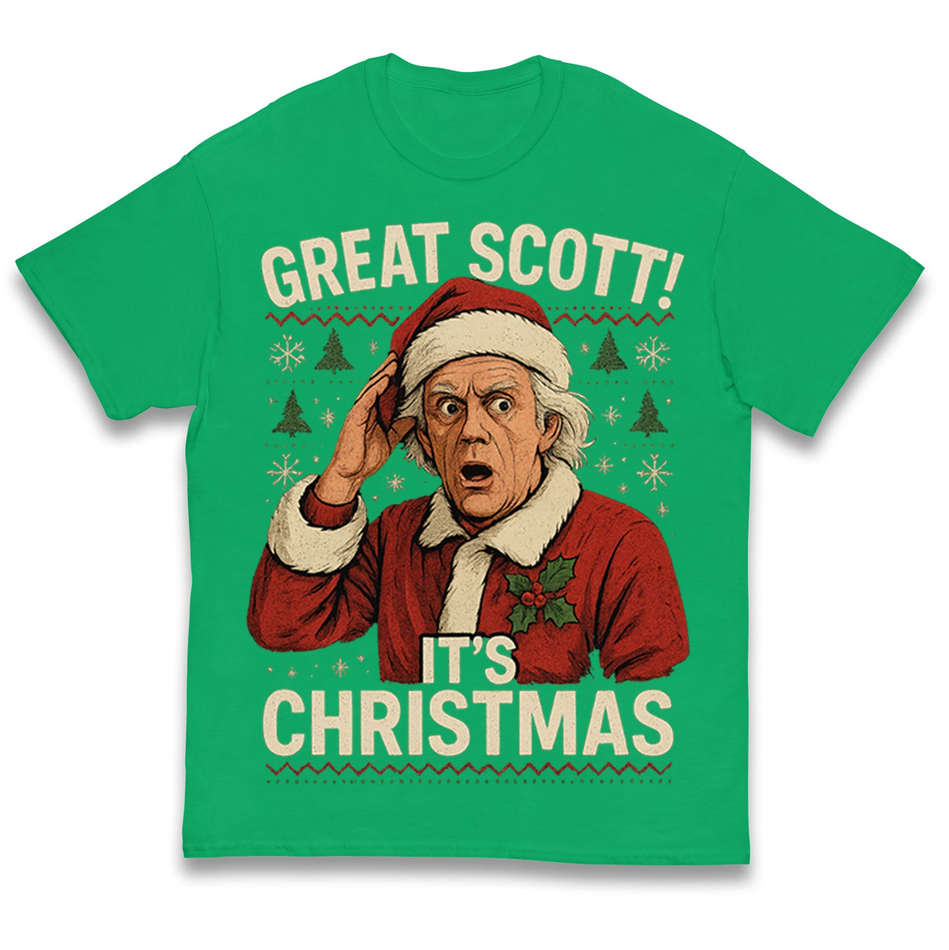 Back to the Future Doc Brown Kids T Shirt