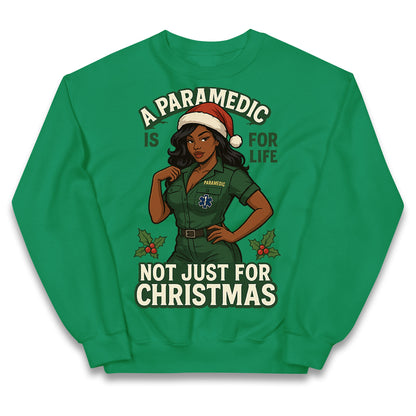 Paramedic Christmas Kids Jumper