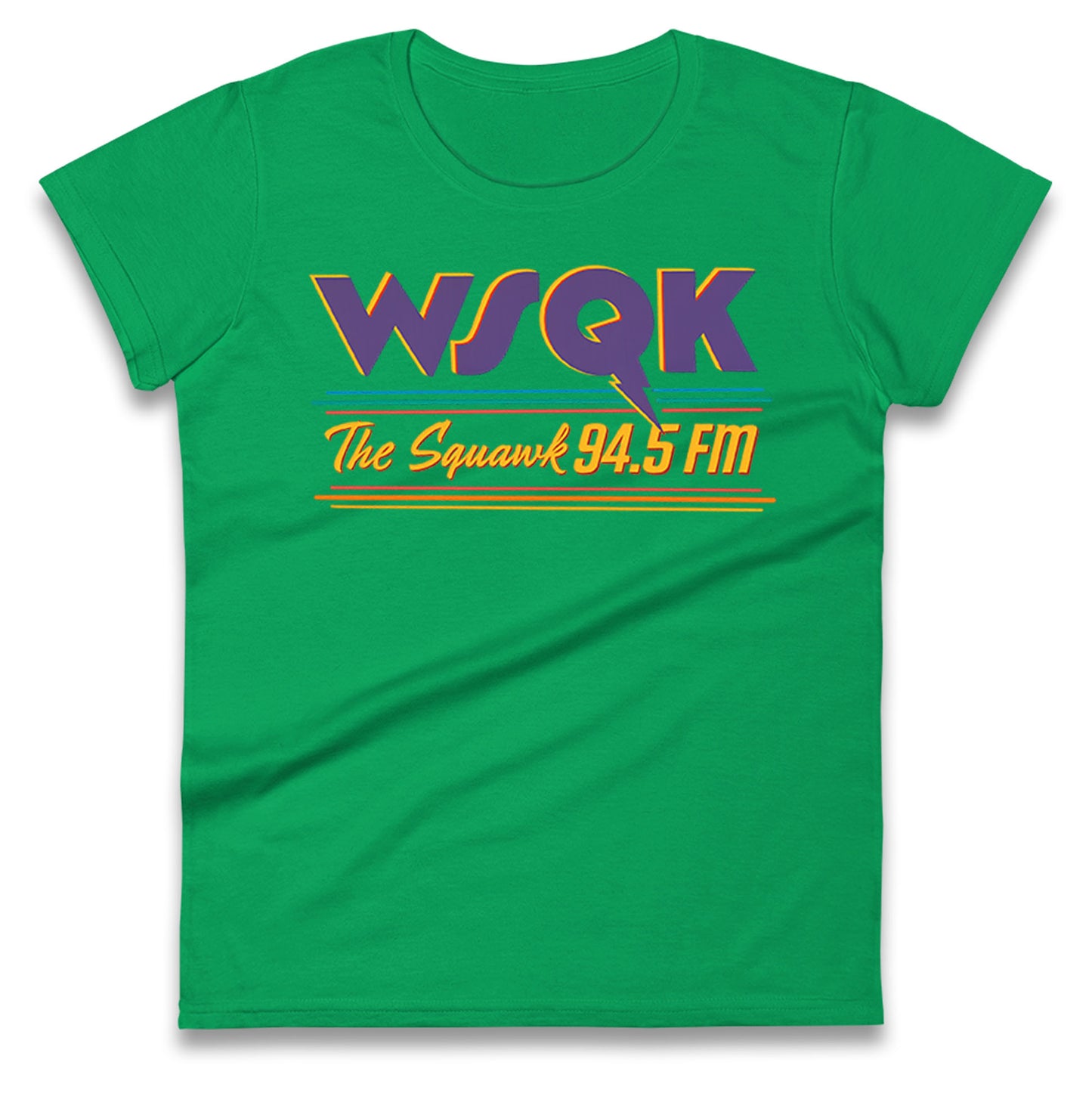 WSQK The Squawk Stranger Things Ladies T Shirt 