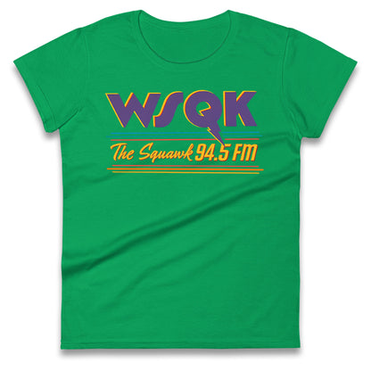 WSQK The Squawk Stranger Things Ladies T Shirt 