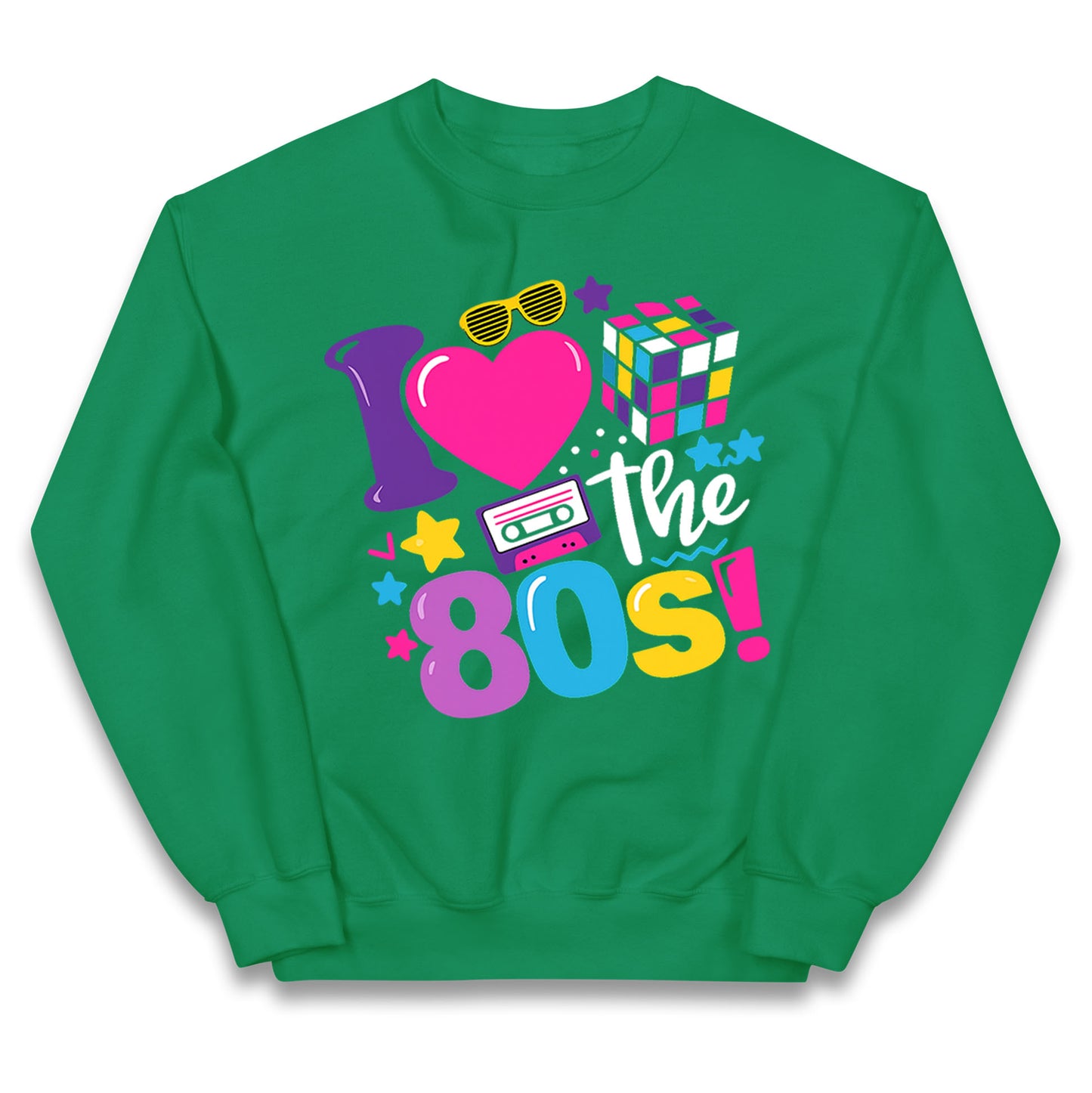I Love The 80's Kids Jumper