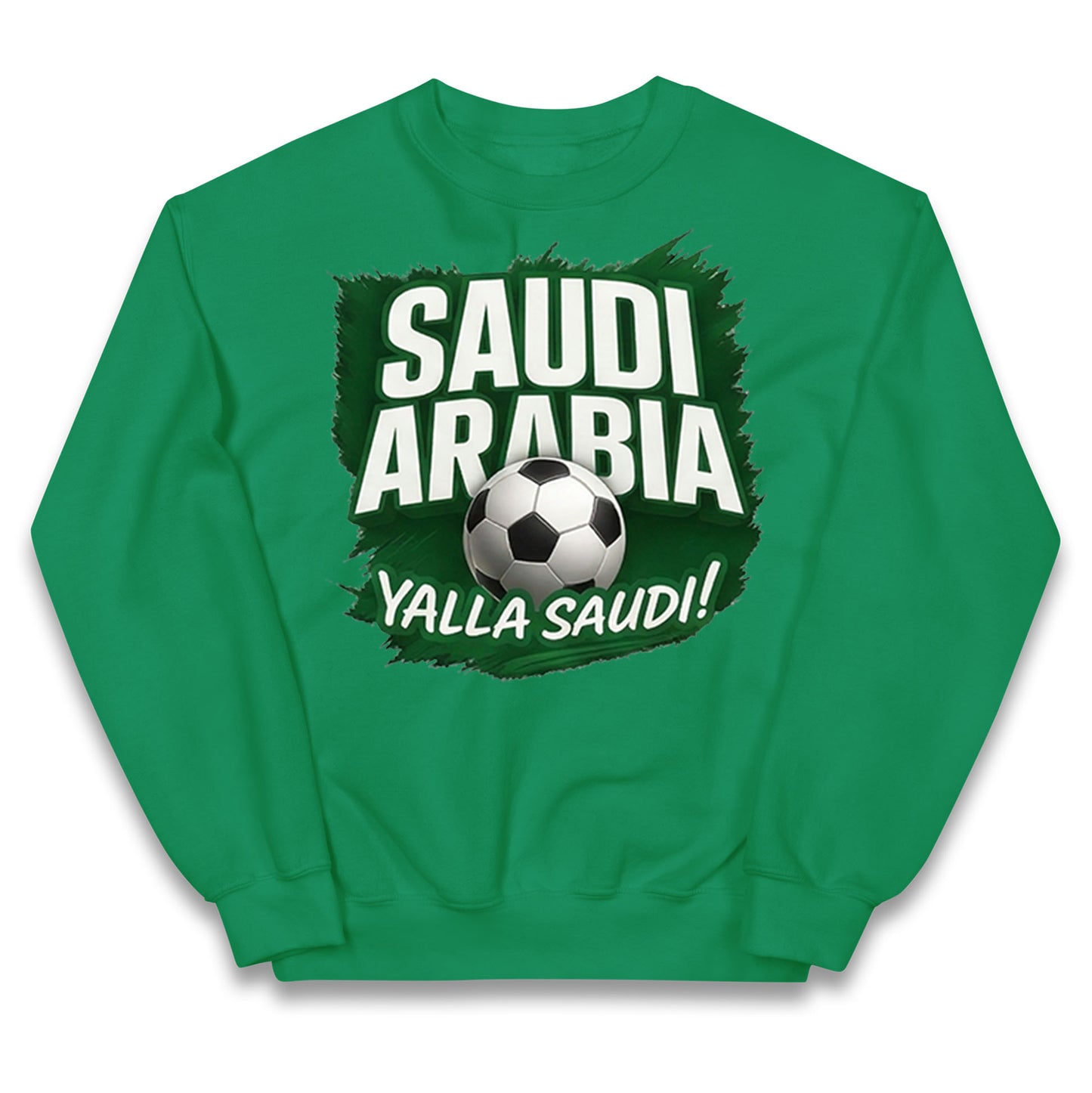 Saudi Arabia Retro World Cup Kids Jumper
