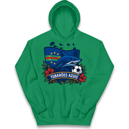 Cape Verde Football Kids Hoodie 