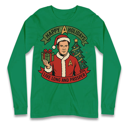 Star Trek Christmas Longsleeve T Shirt