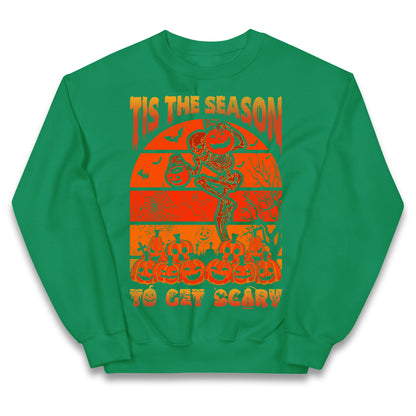 Tis The Season To Get Scary Halloween Jumper
