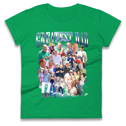 Fathers Day Personalised Ladies T Shirt