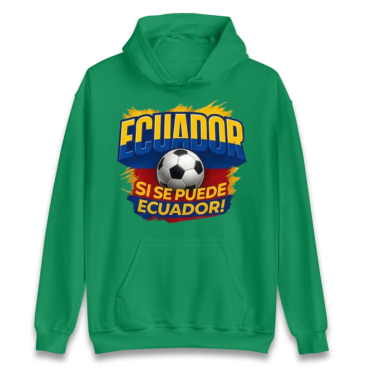 Ecuador Retro World Cup Hoodie