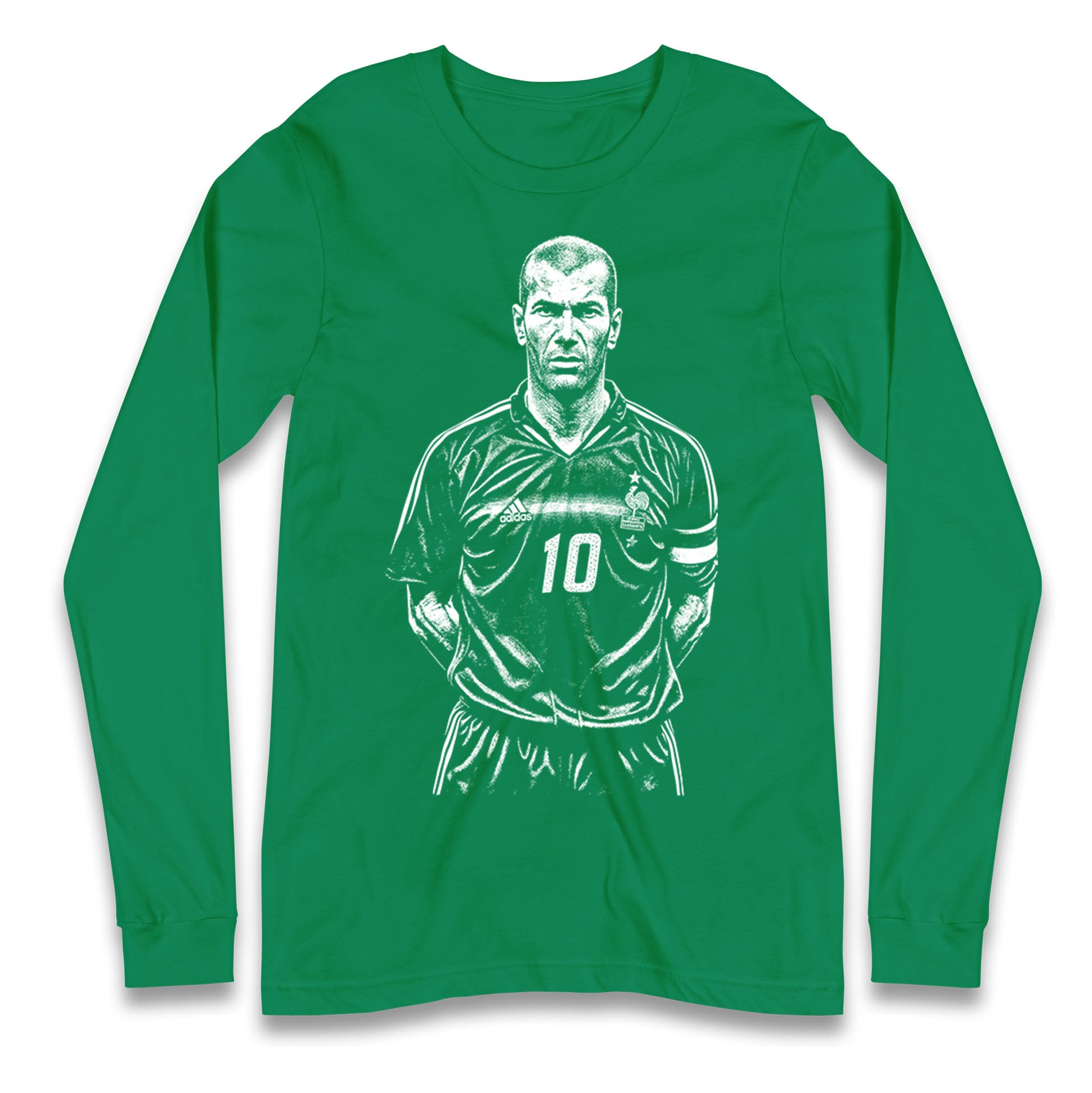 Zidane France 10 Longsleeve T Shirt