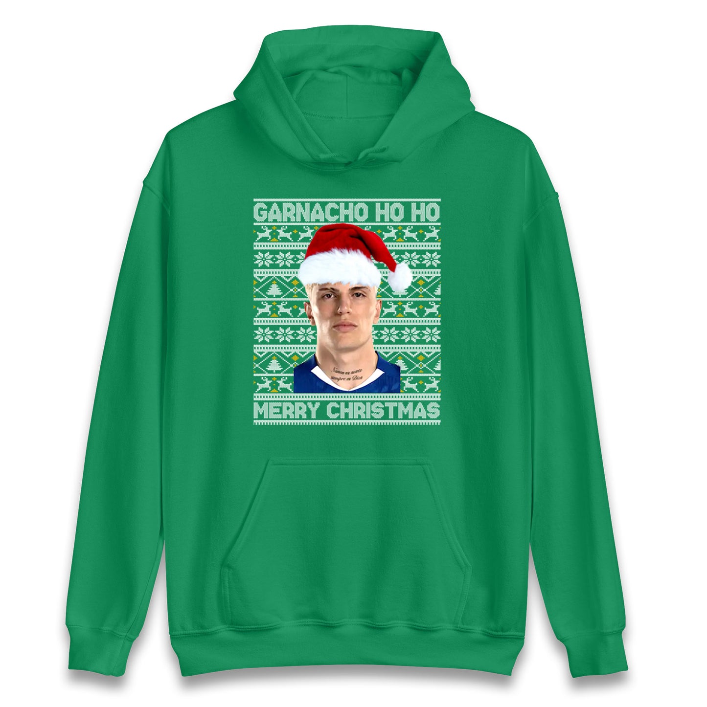 Garnacho Christmas Hoodie