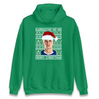 Garnacho Christmas Hoodie