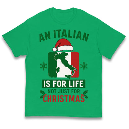 Italian Christmas Kids T Shirt