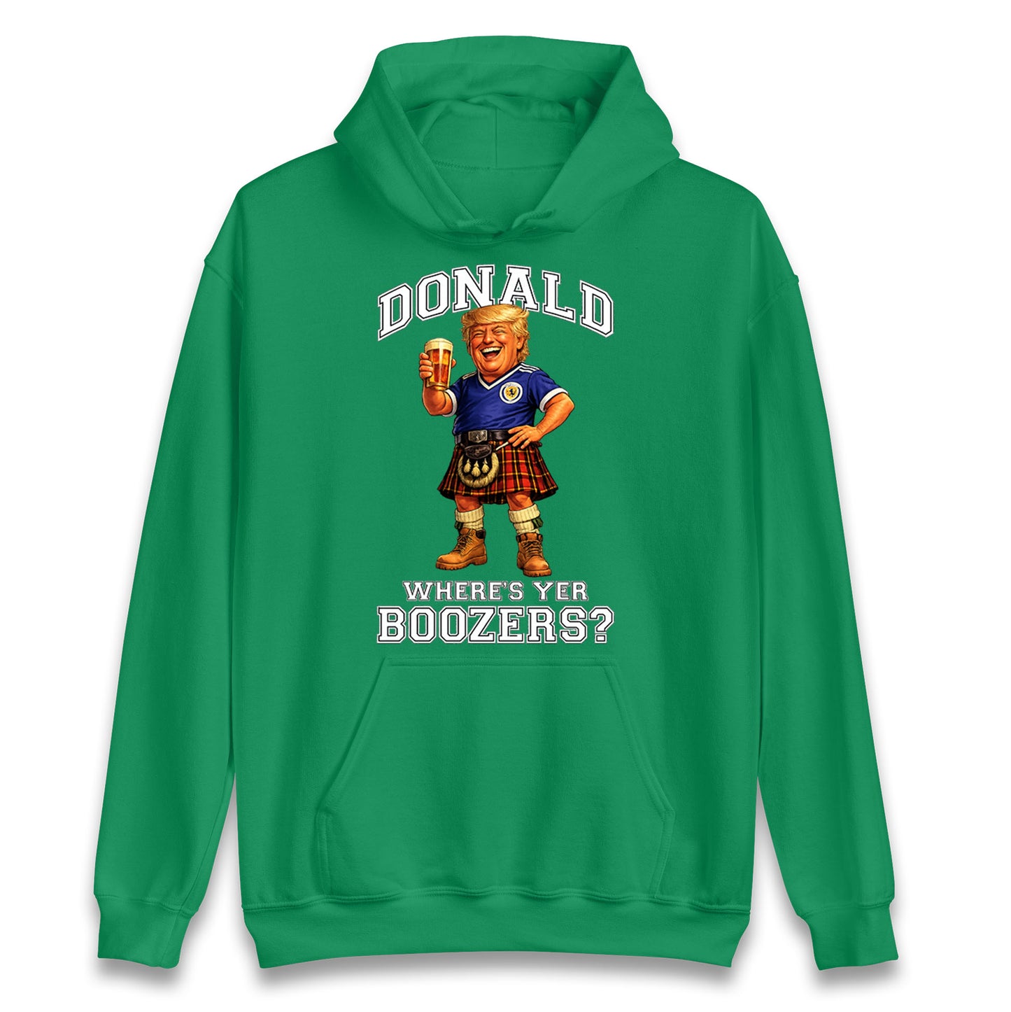Donald Trump Scotland World Cup Hoodie