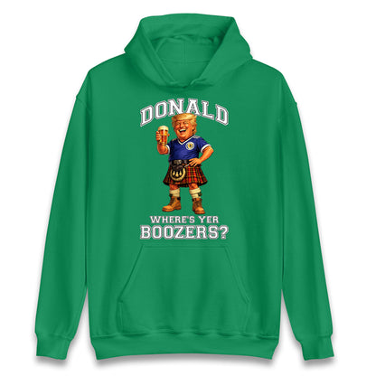 Donald Trump Scotland World Cup Hoodie