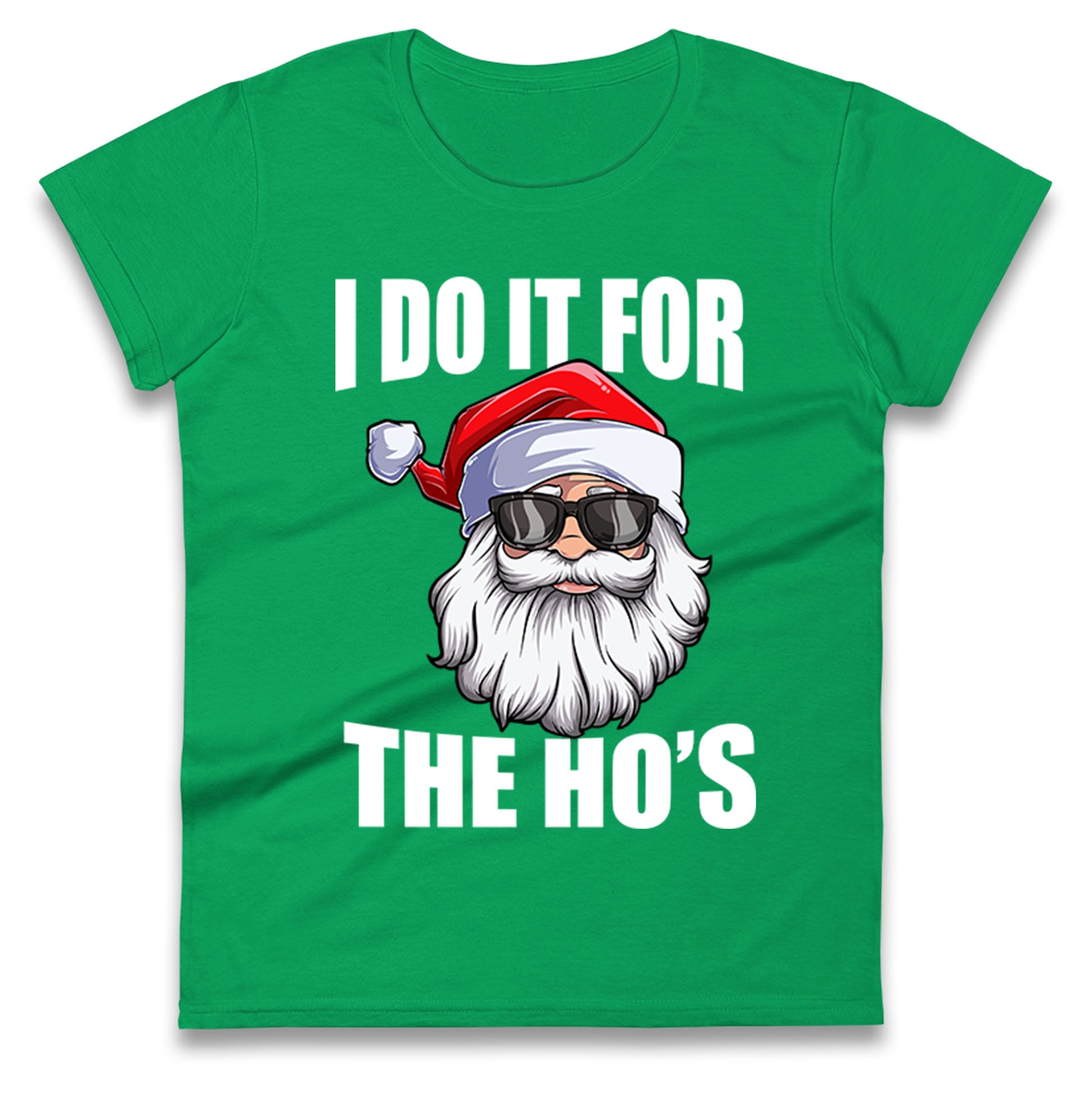 Ho Ho Ho Christmas Ladies T Shirt