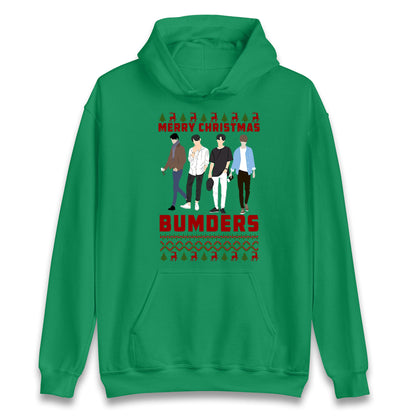Merry Christmas Bumders The Inbetweeners Unisex Hoodie