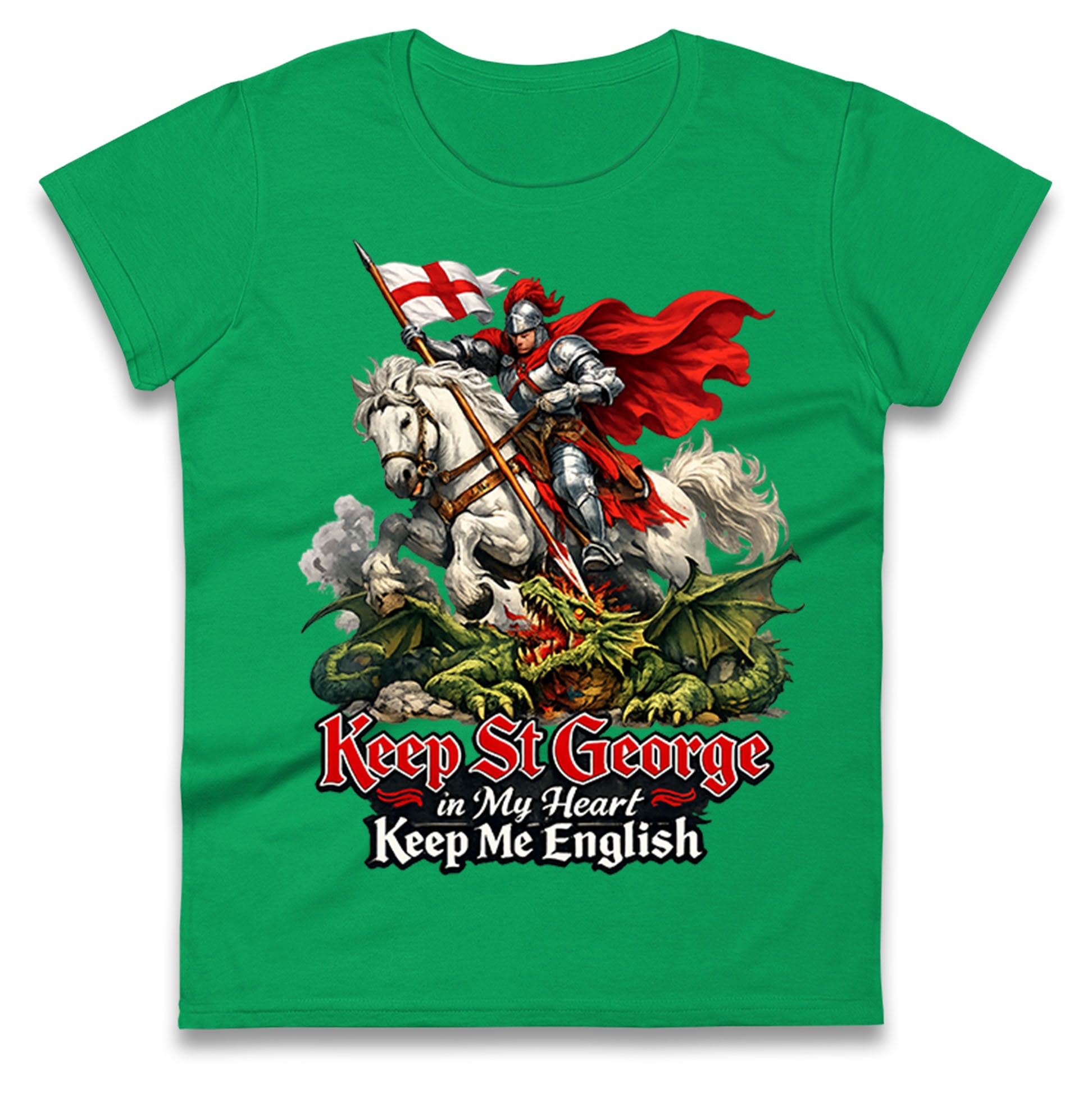 St Georges Day Ladies T Shirt