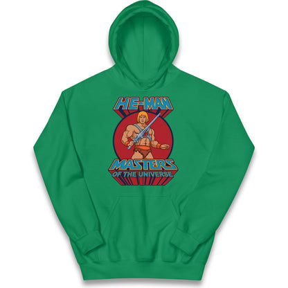 He-Man Anime Kids Hoodie