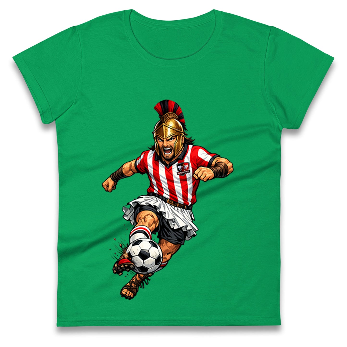 Retro Exeter City Football Ladies T Shirt
