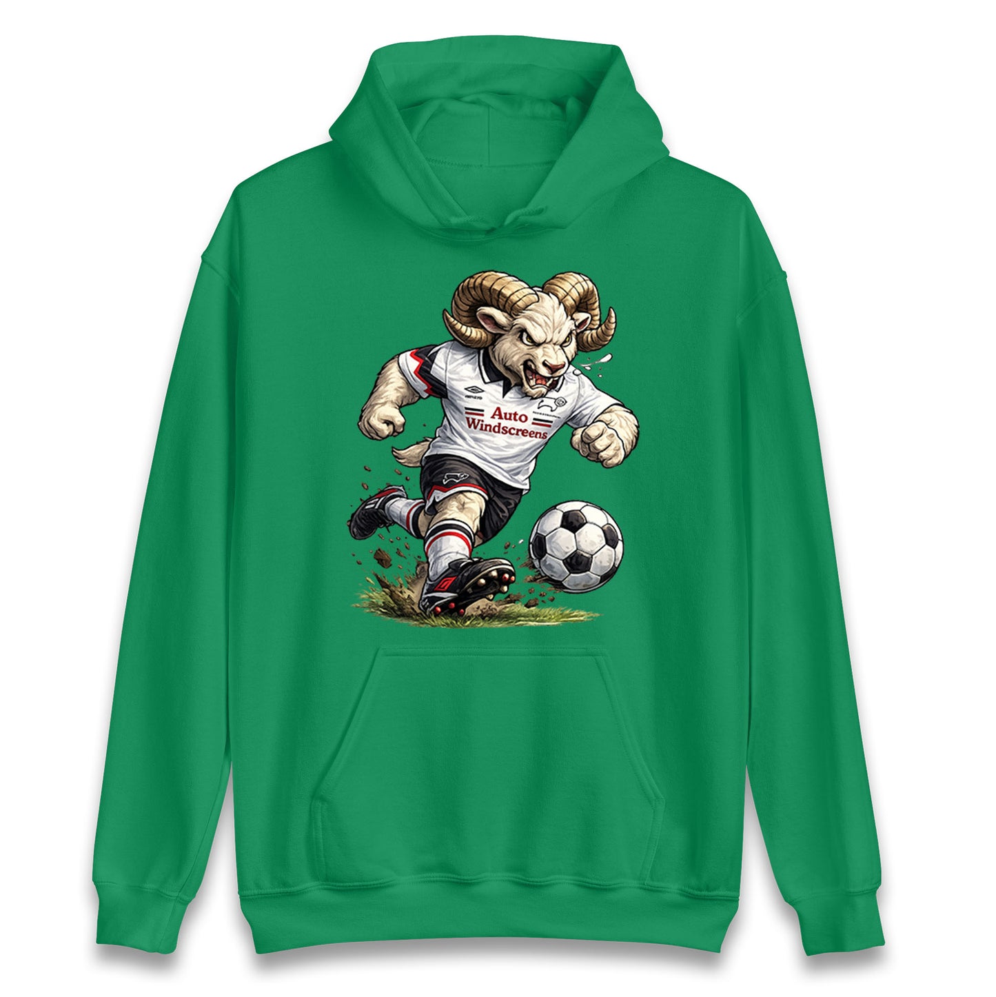 Old School Derby County Hoodie
