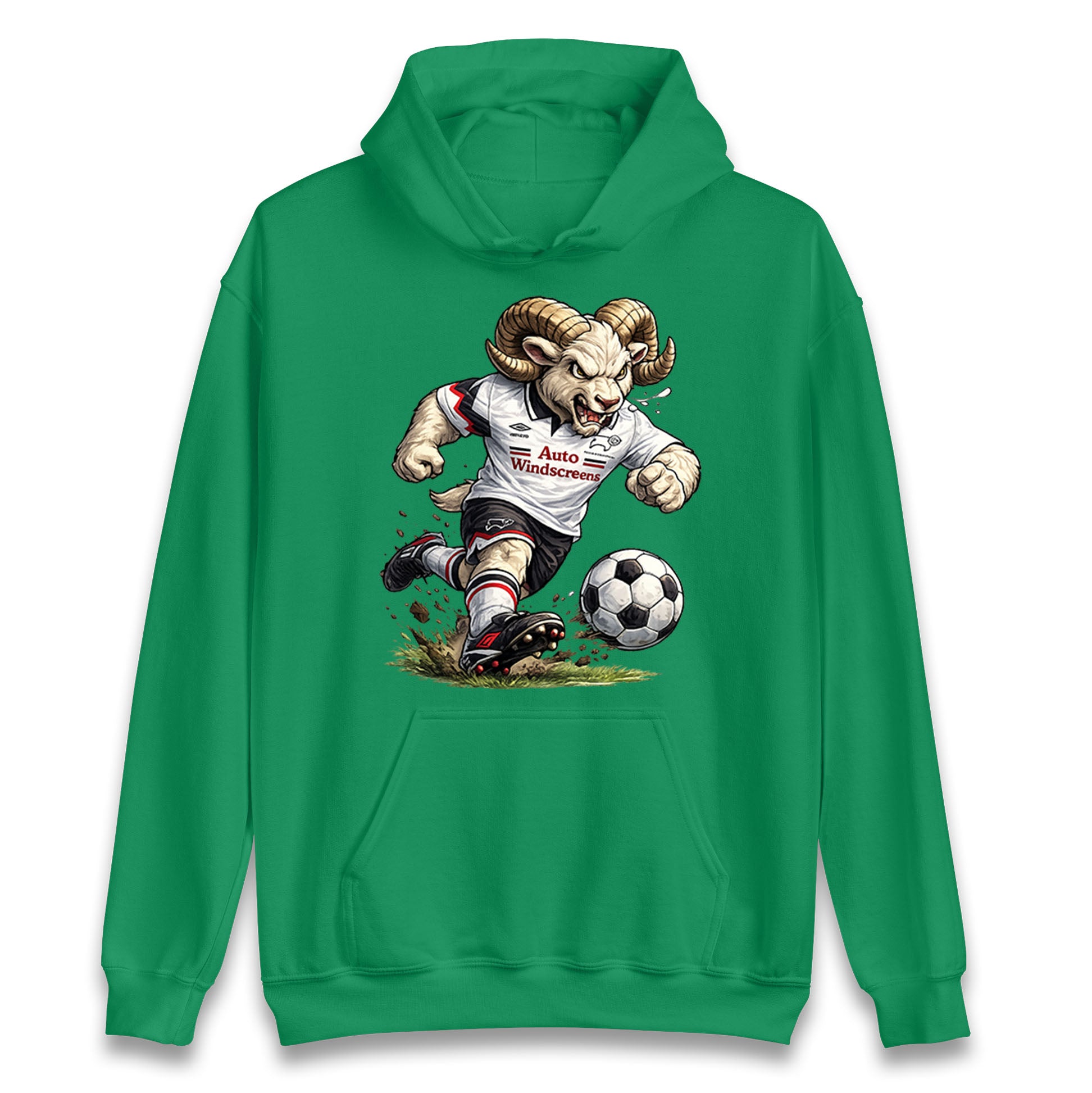 Old School Derby County Hoodie