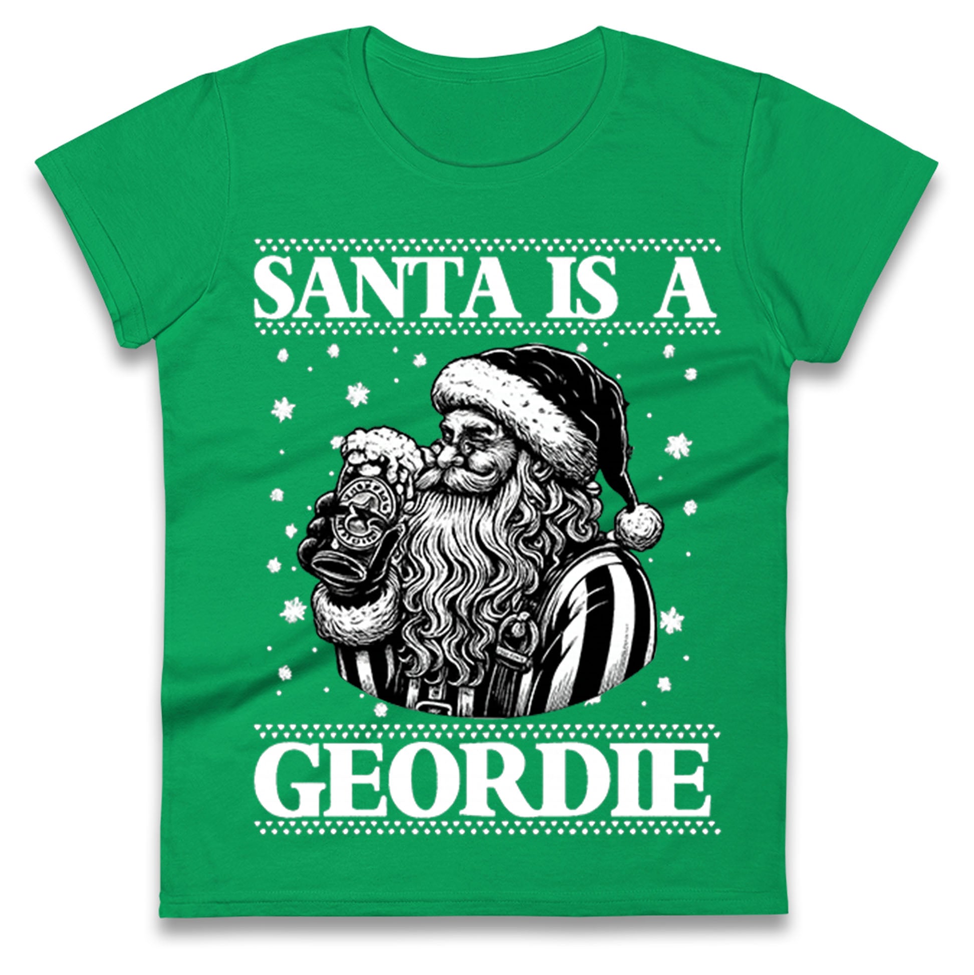 Newcastle Xmas Ladies T Shirt