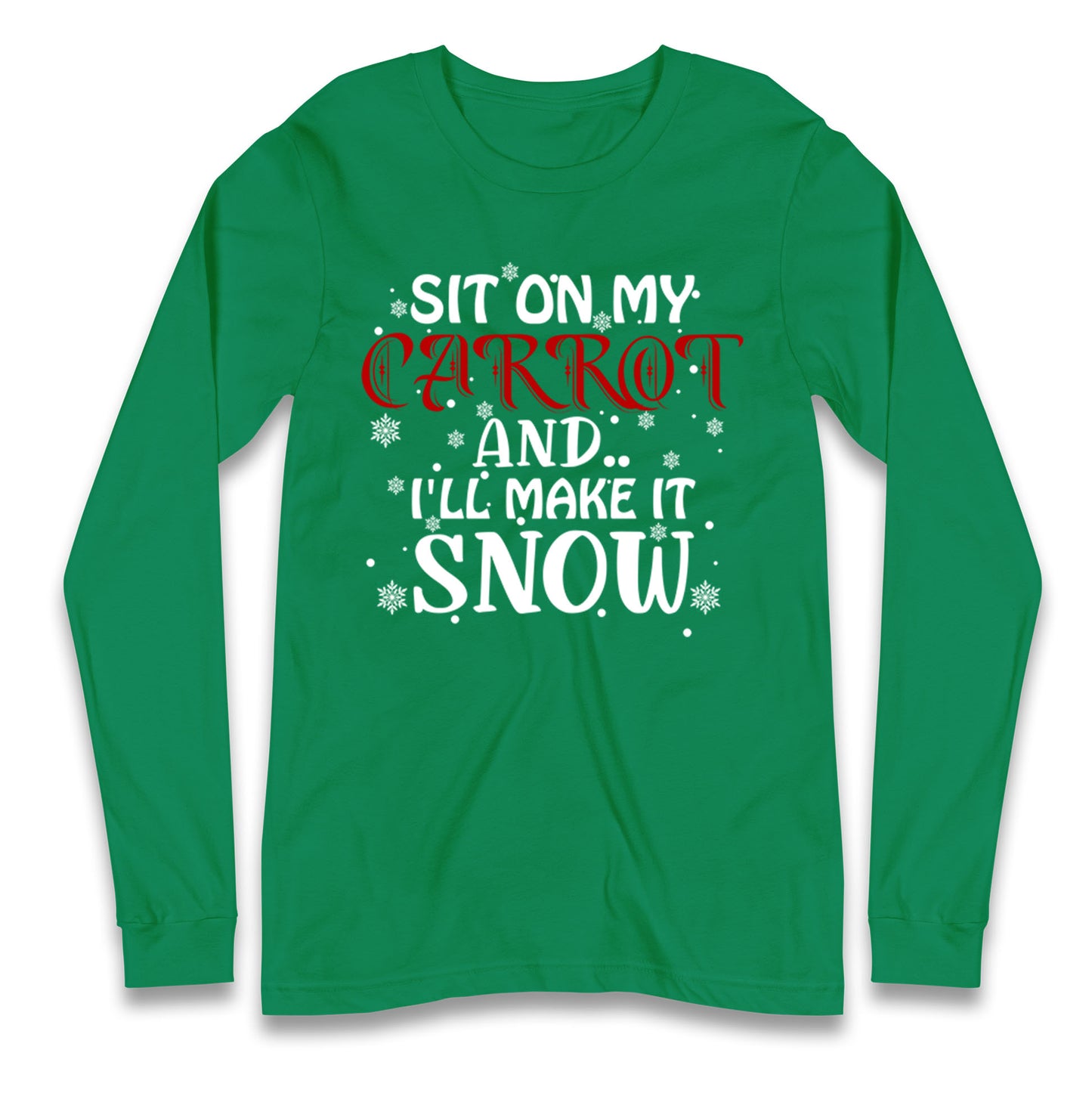Rude Christmas Longsleeve T Shirt