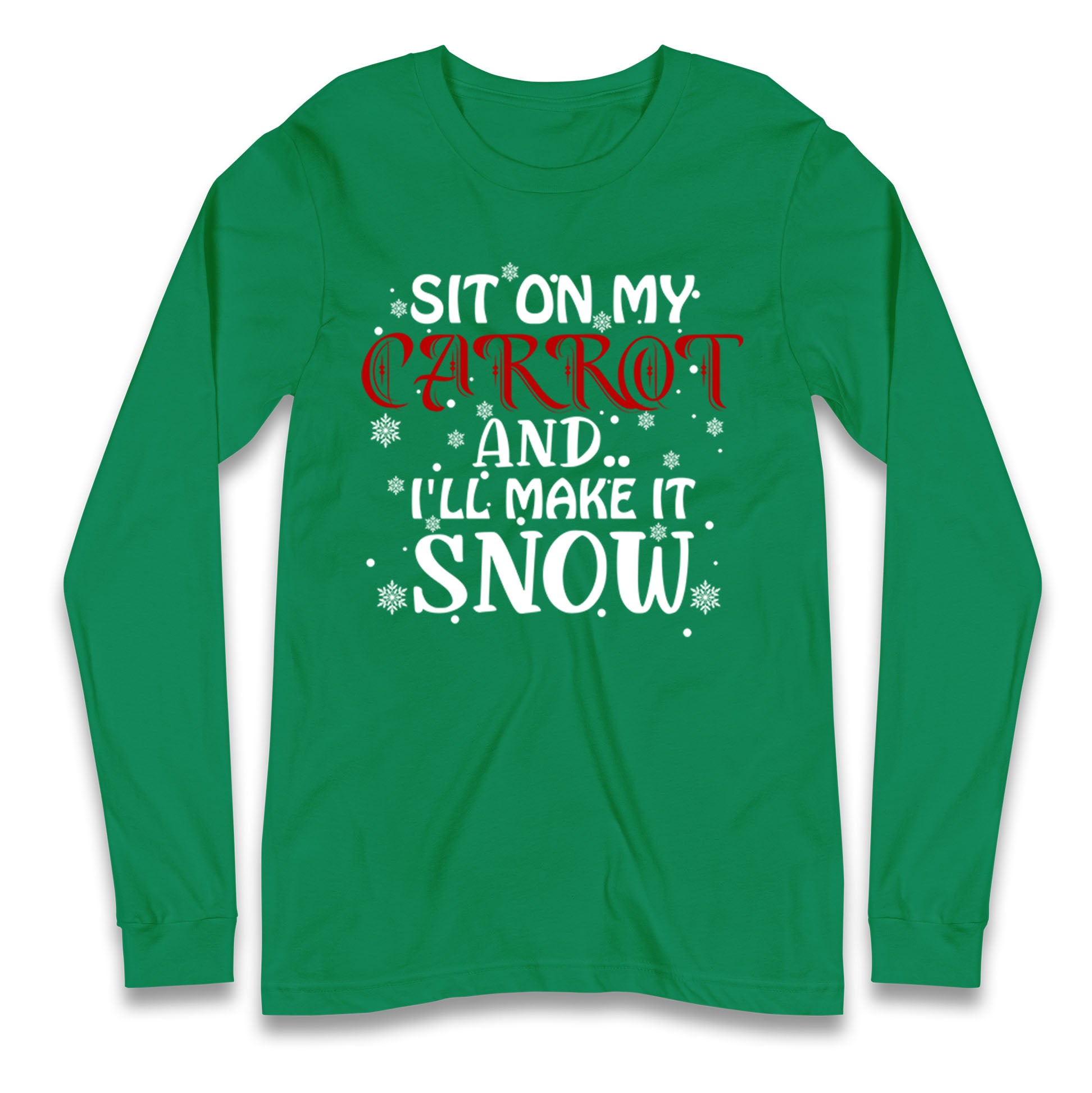 Rude Christmas Longsleeve T Shirt