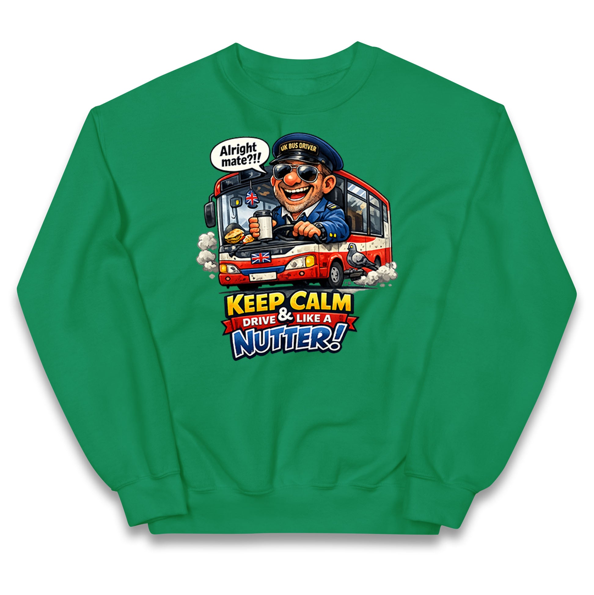  Bus Driver Job Kids Jumper