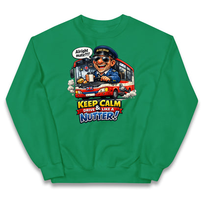  Bus Driver Job Kids Jumper