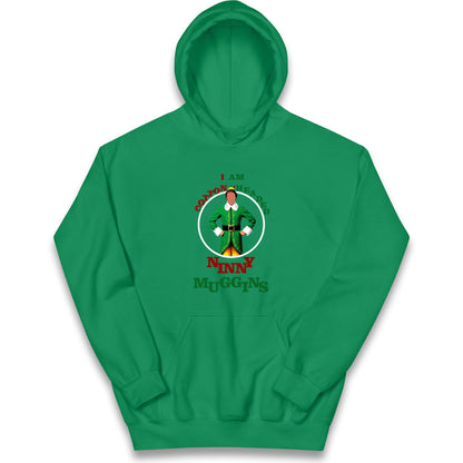 Christmas Patrick Baynham Elf Kids Hoodie