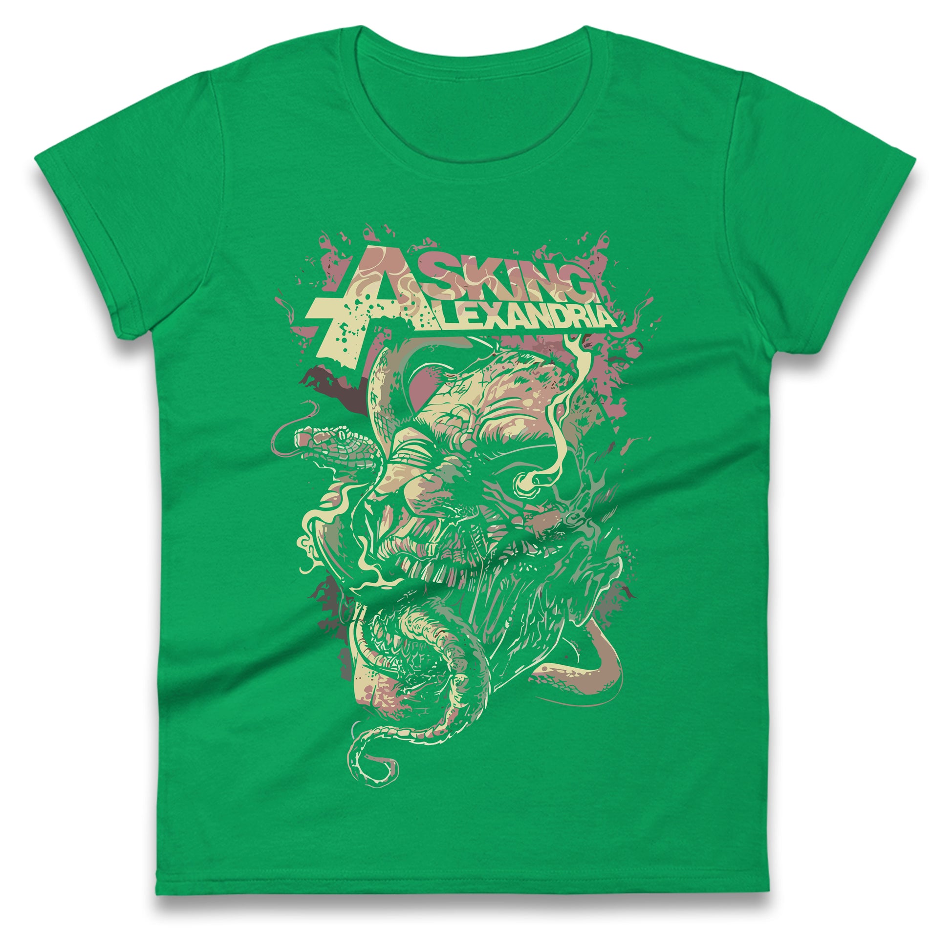 Asking Alexandria Band Ladies T Shirt