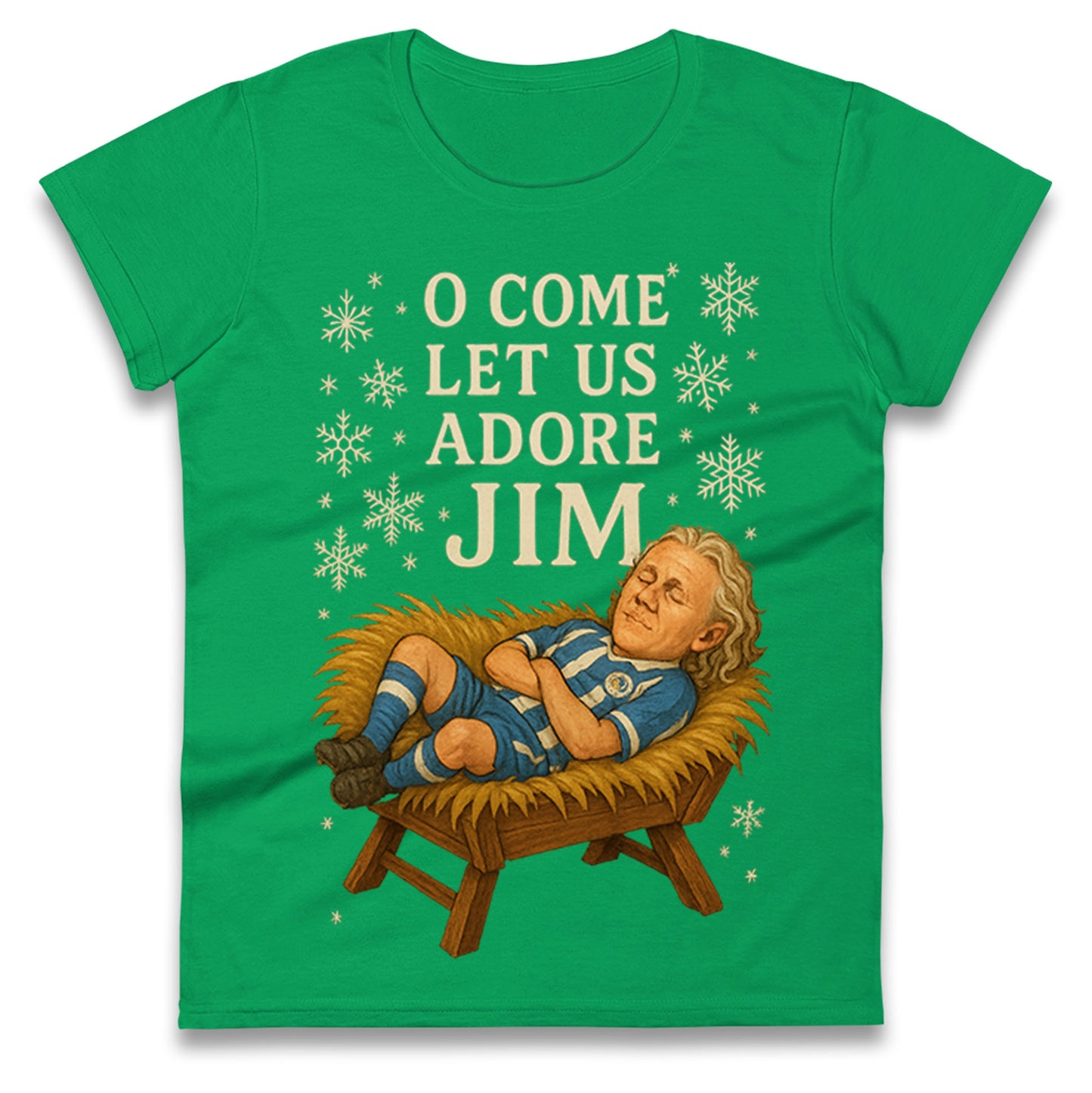 Wigan Athletic Christmas Ladies T Shirt