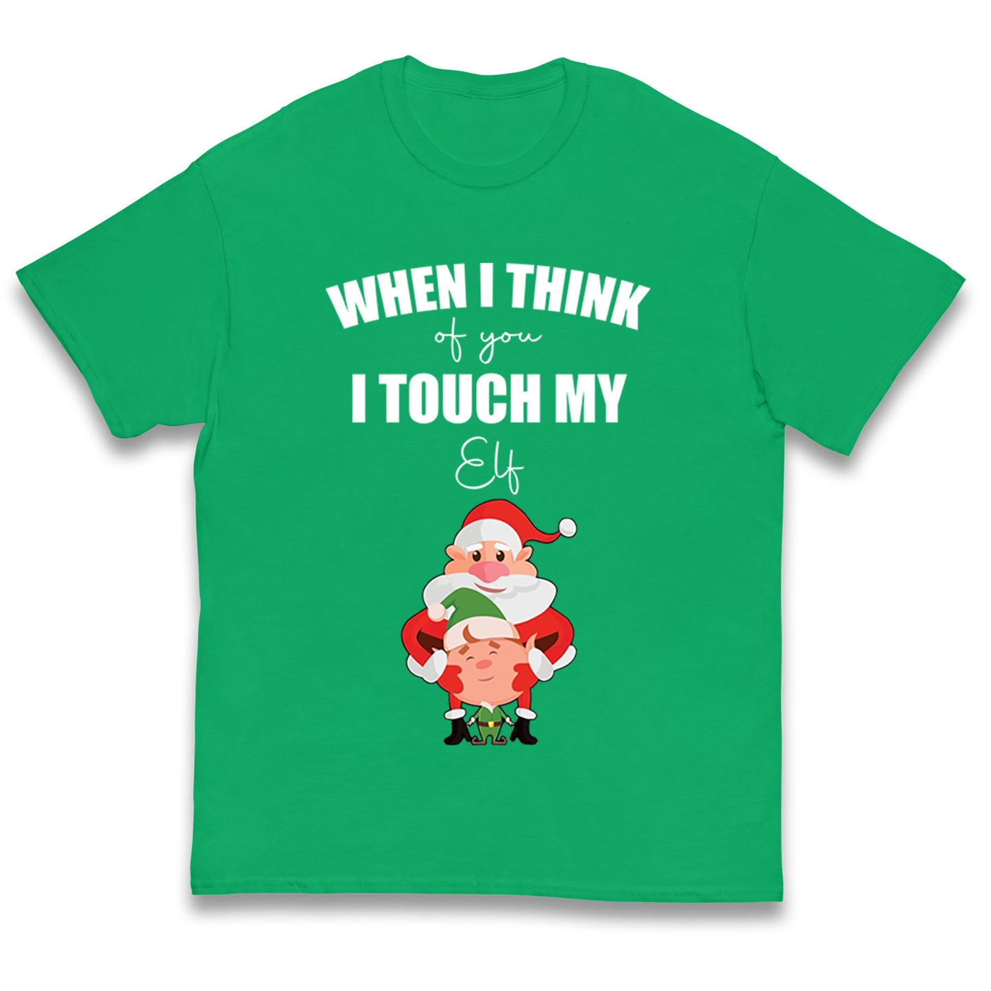 Santa Elf Christmas Kids T Shirt