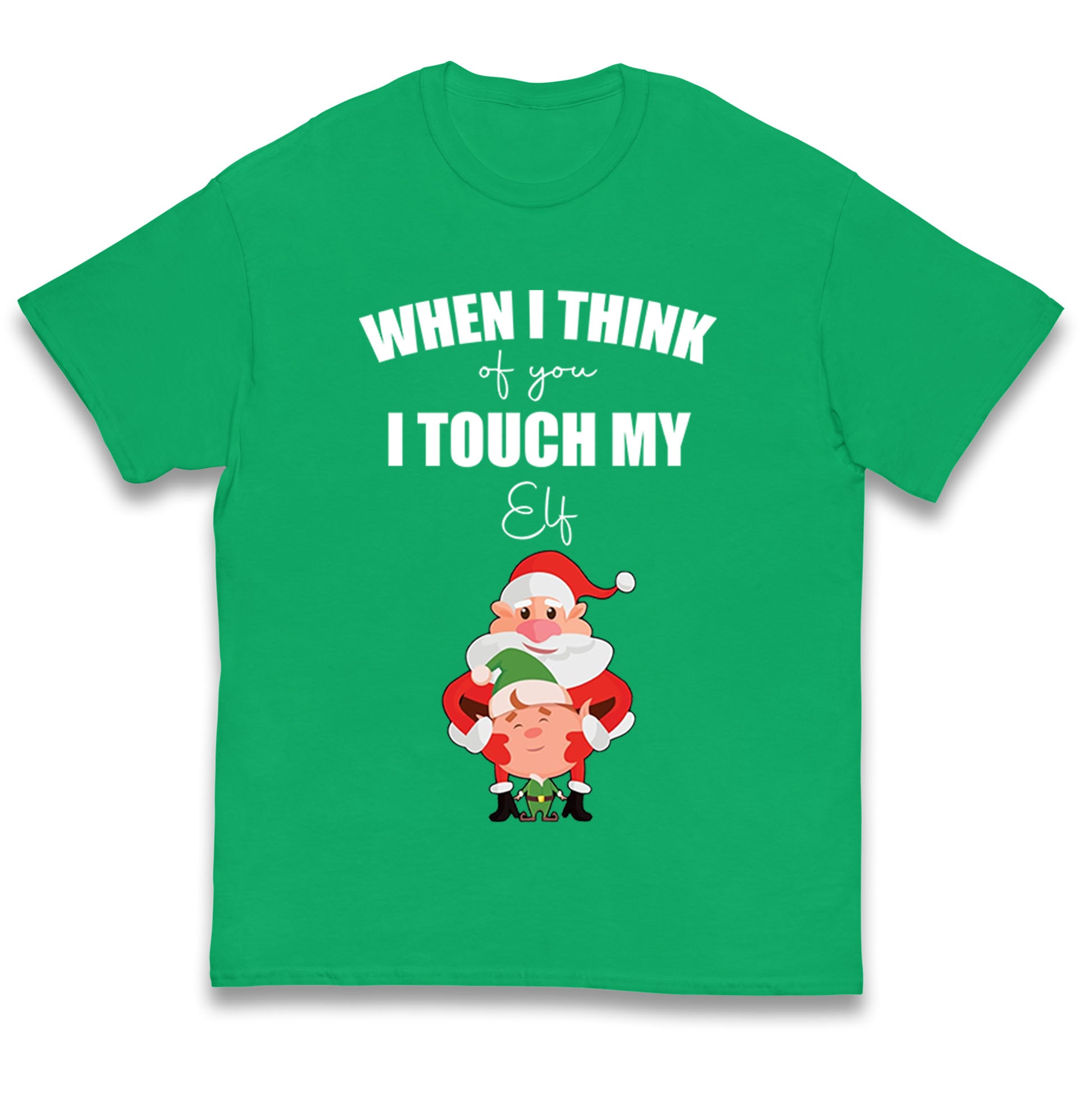 Santa Elf Christmas Kids T Shirt
