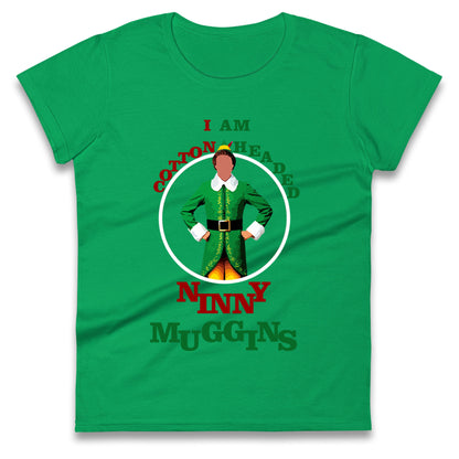 Christmas Patrick Baynham Elf Womens t shirt