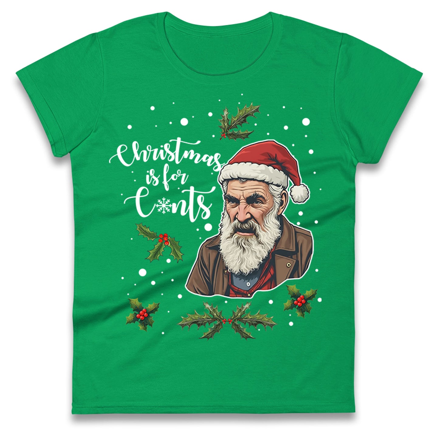 Jim Brassic Christmas Ladies T Shirt