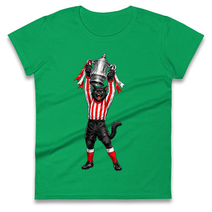 Sunderland FA Cup Winners 1972-1973 Ladies T Shirt