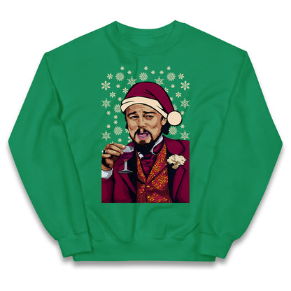leonardo dicaprio christmas jumper