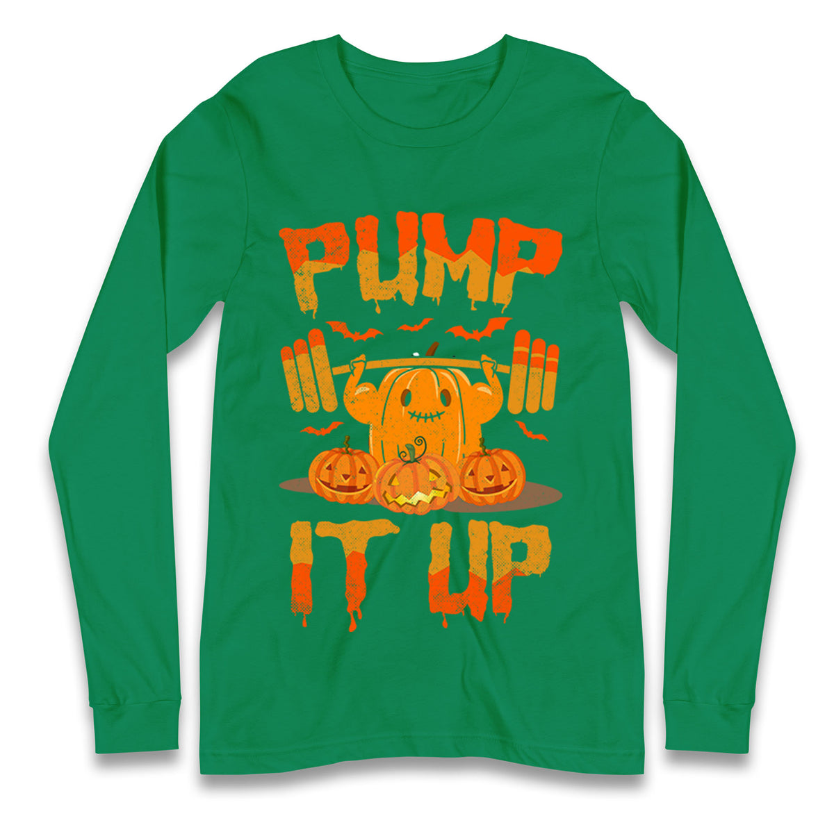Halloween Fitness Pumpkin T Shirt