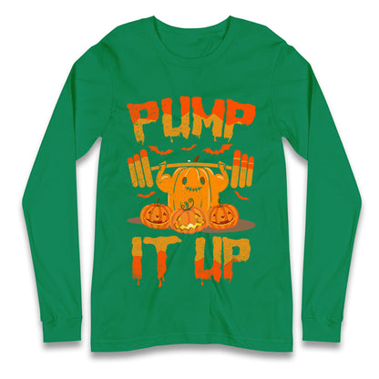 Halloween Fitness Pumpkin T Shirt