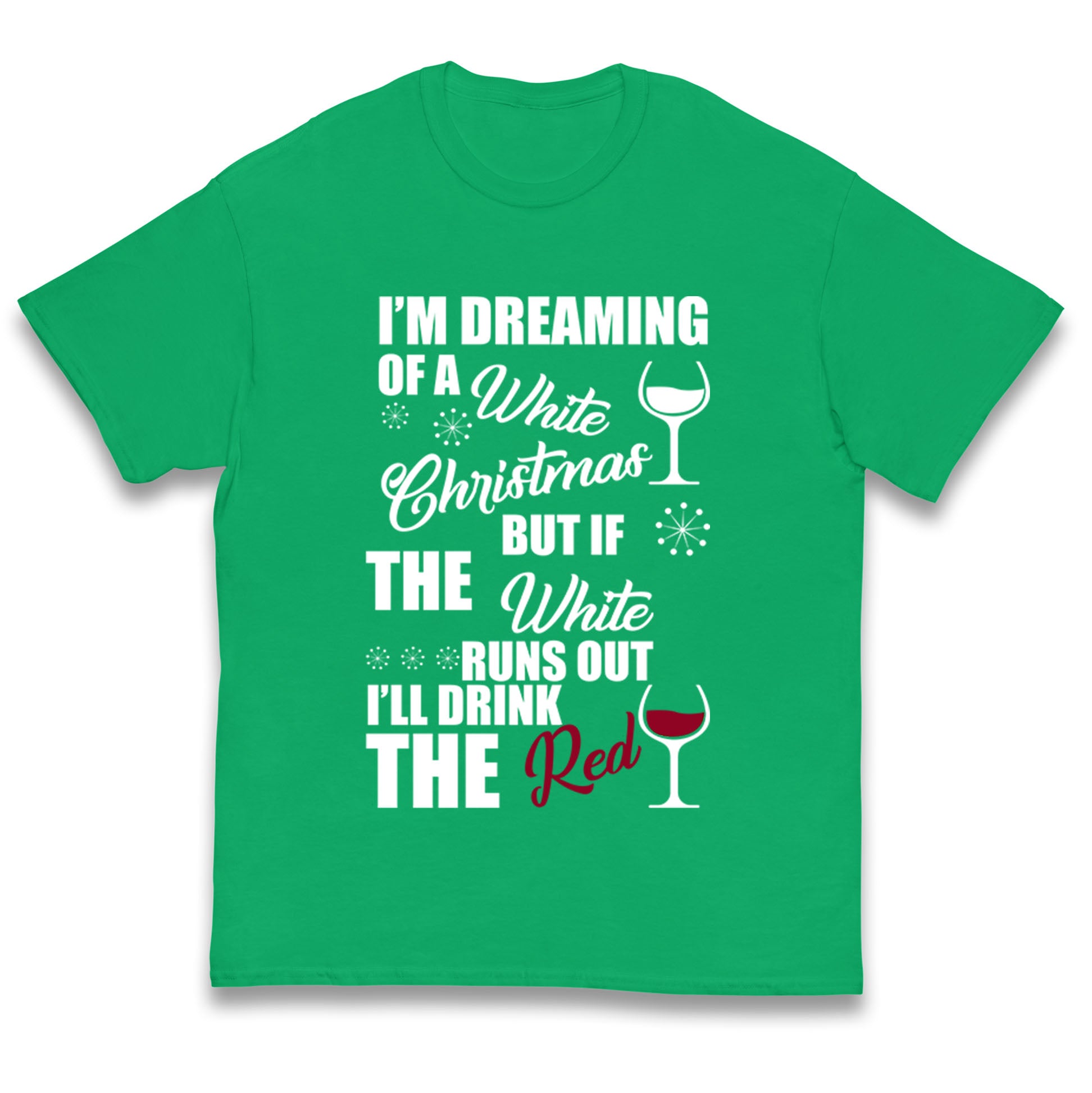 Wine Christmas Kids T Shirt