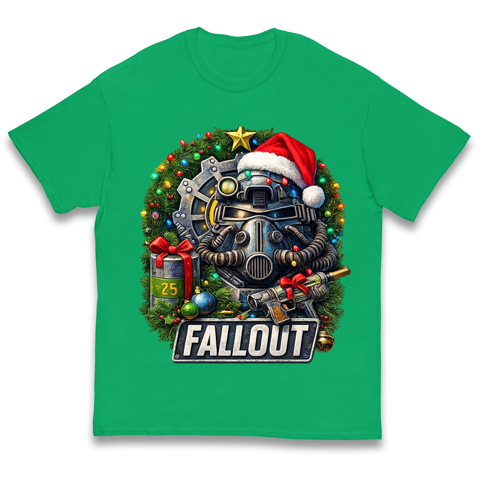 Fallout Christmas Kids T Shirt
