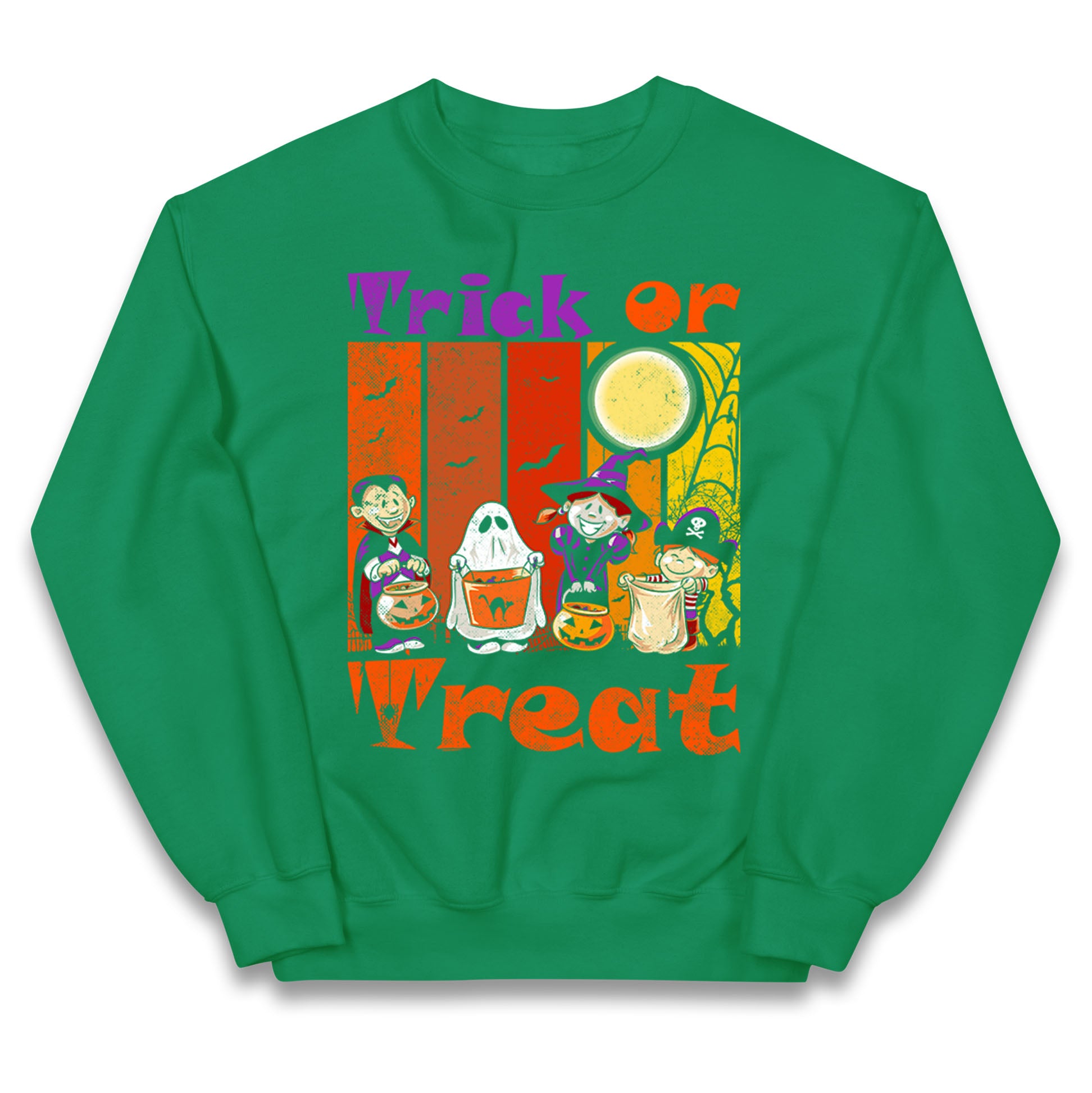 Scary Vampire Trick Or Treat Halloween Jumper
