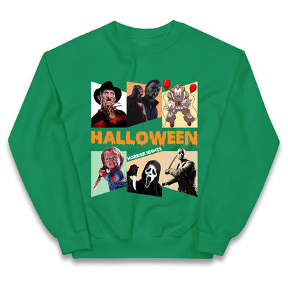 Horror Characters Halloween Horror Nights Kids Jumper