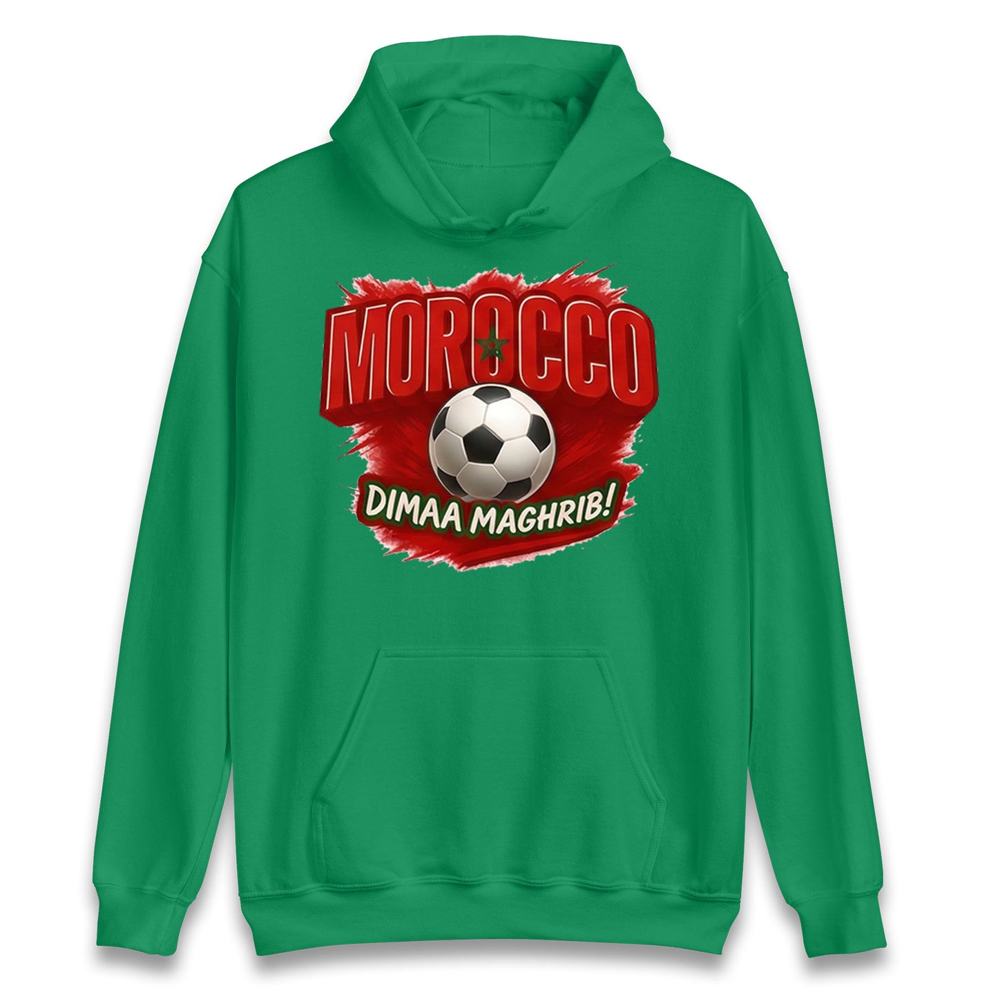 Morocco Retro World Cup Hoodie