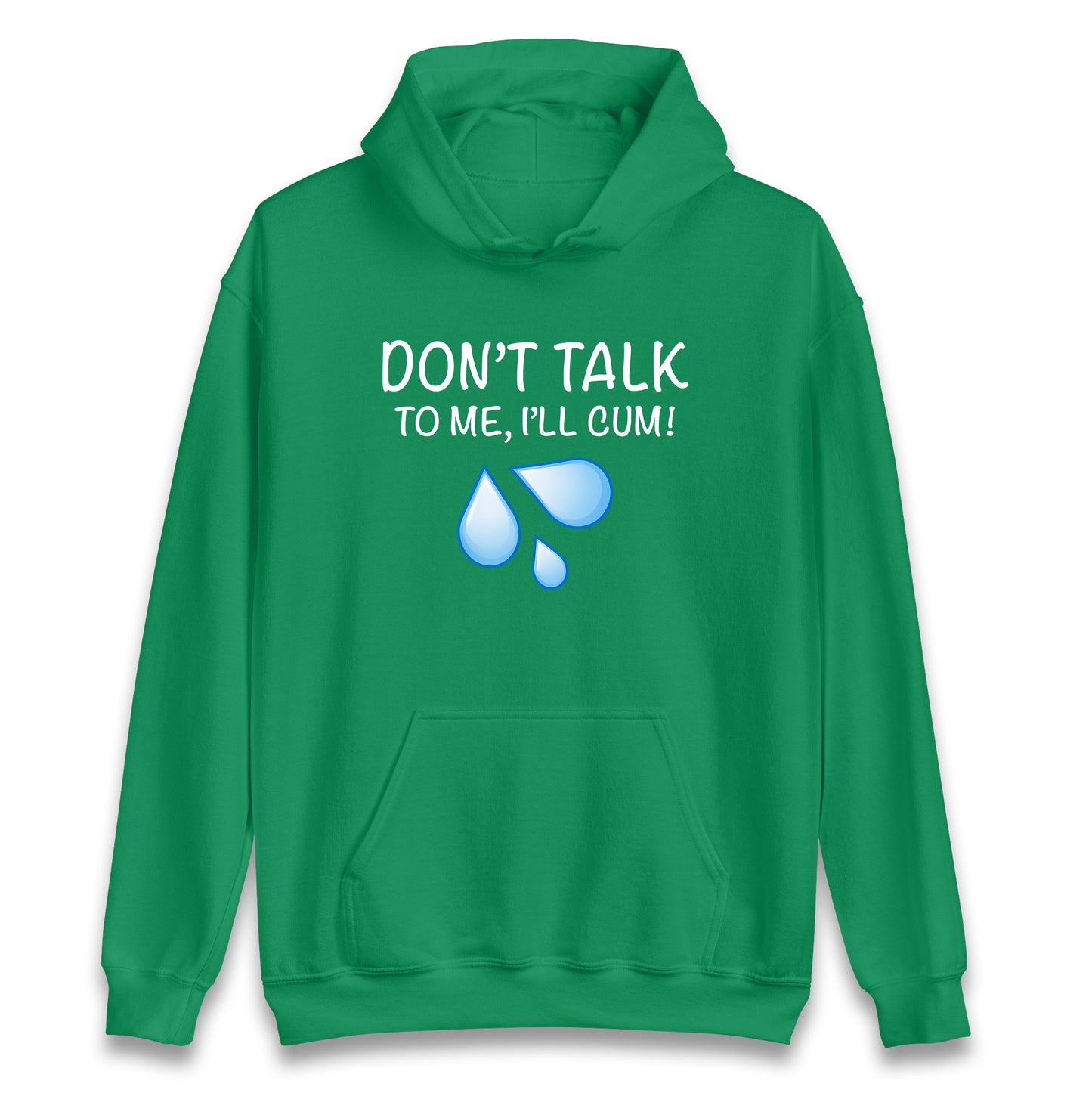 Don't Talk To Me I'll Cum Hoodie