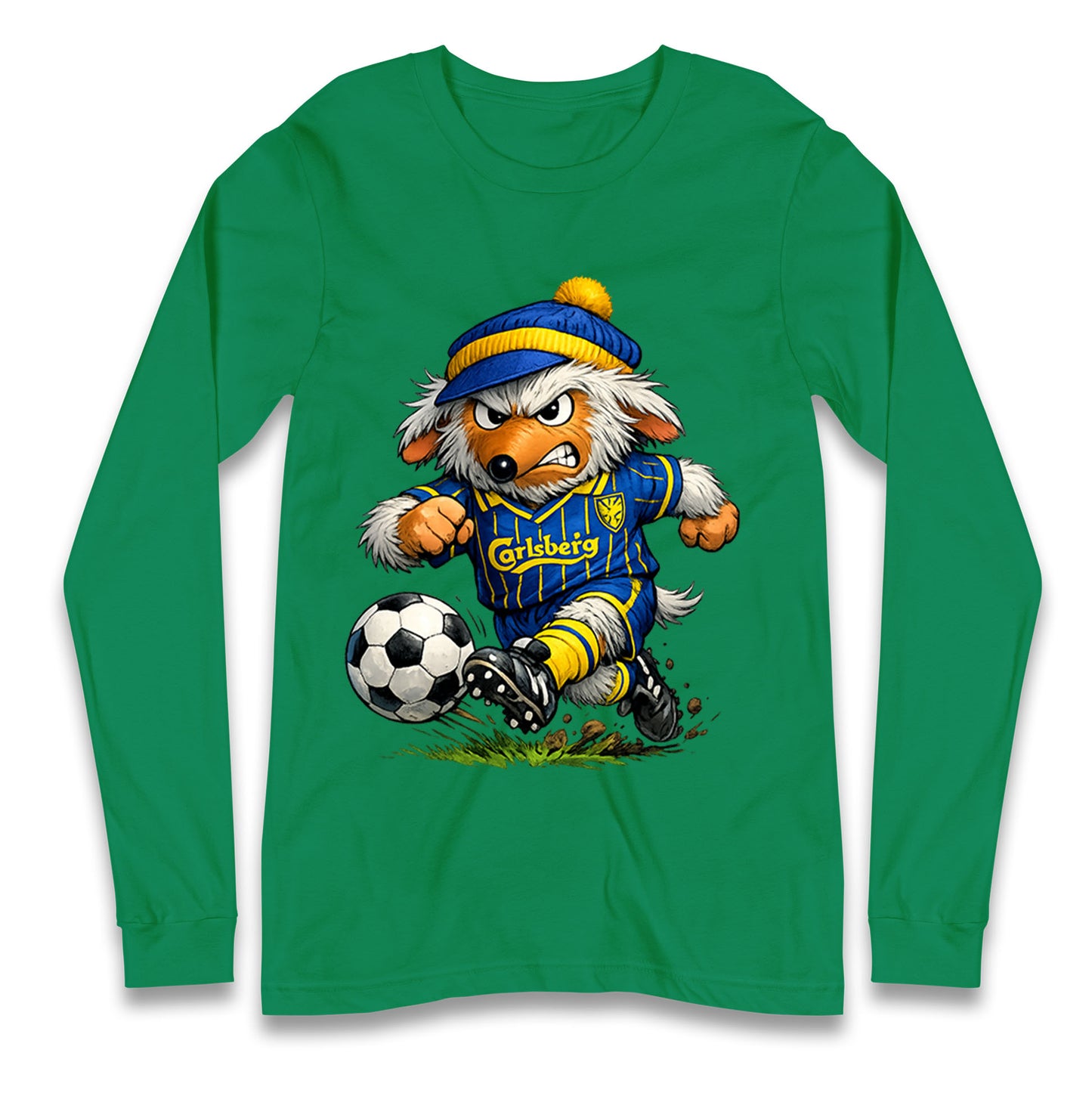 Classic AFC Wimbledon Football Longsleeve T Shirt