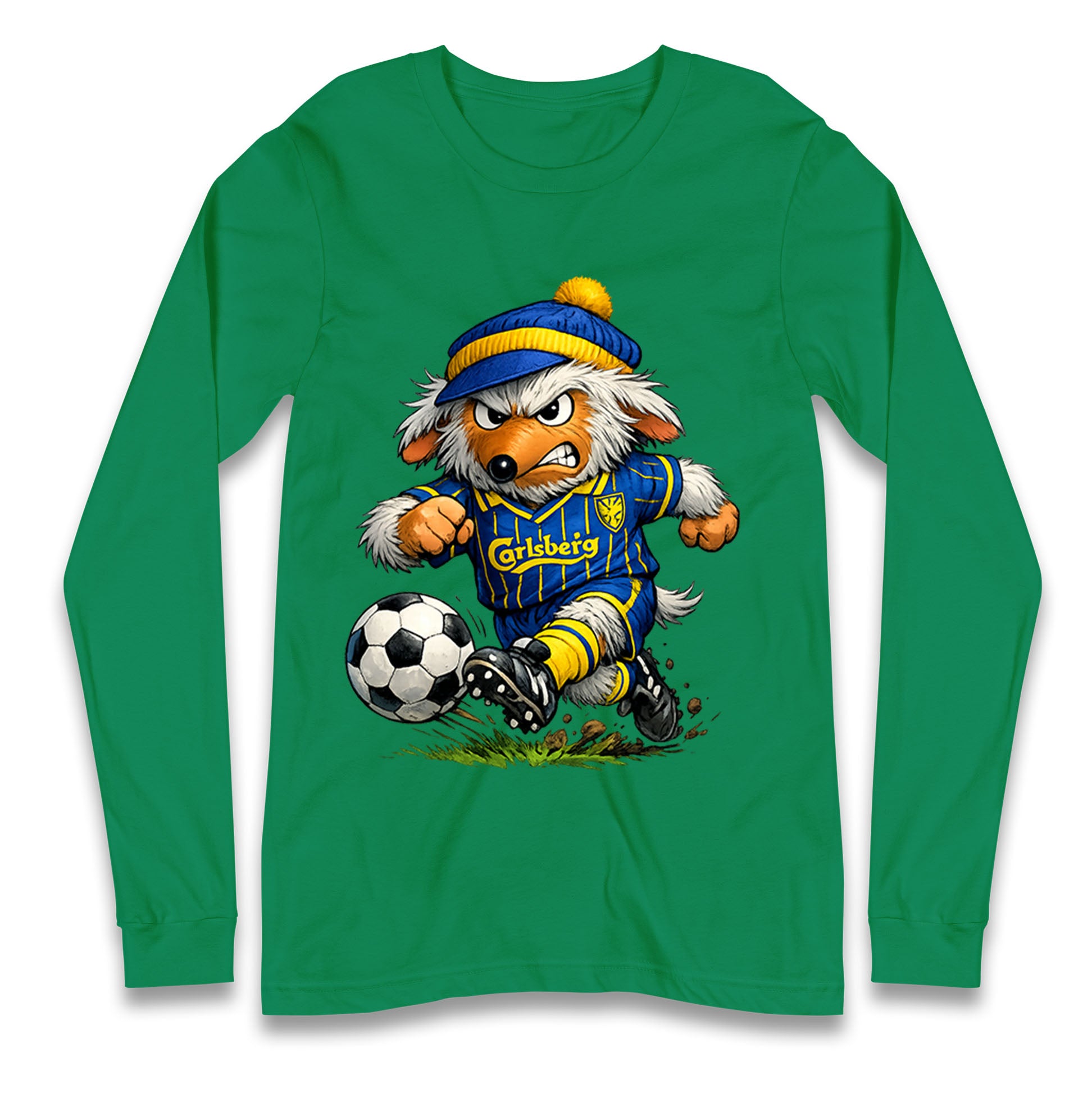 Classic AFC Wimbledon Football Longsleeve T Shirt